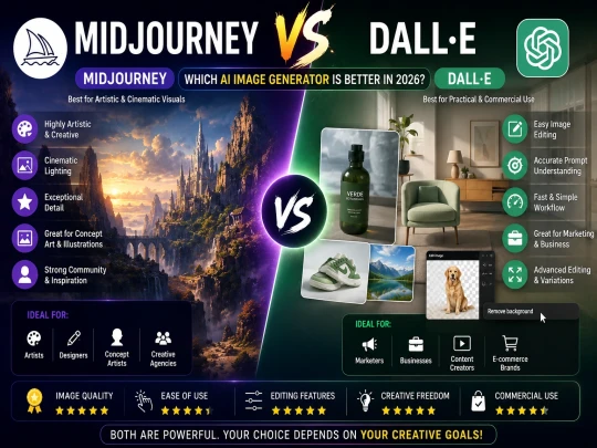 Midjourney vs DALL·E: Which AI Image Generator Is Better in 2026?